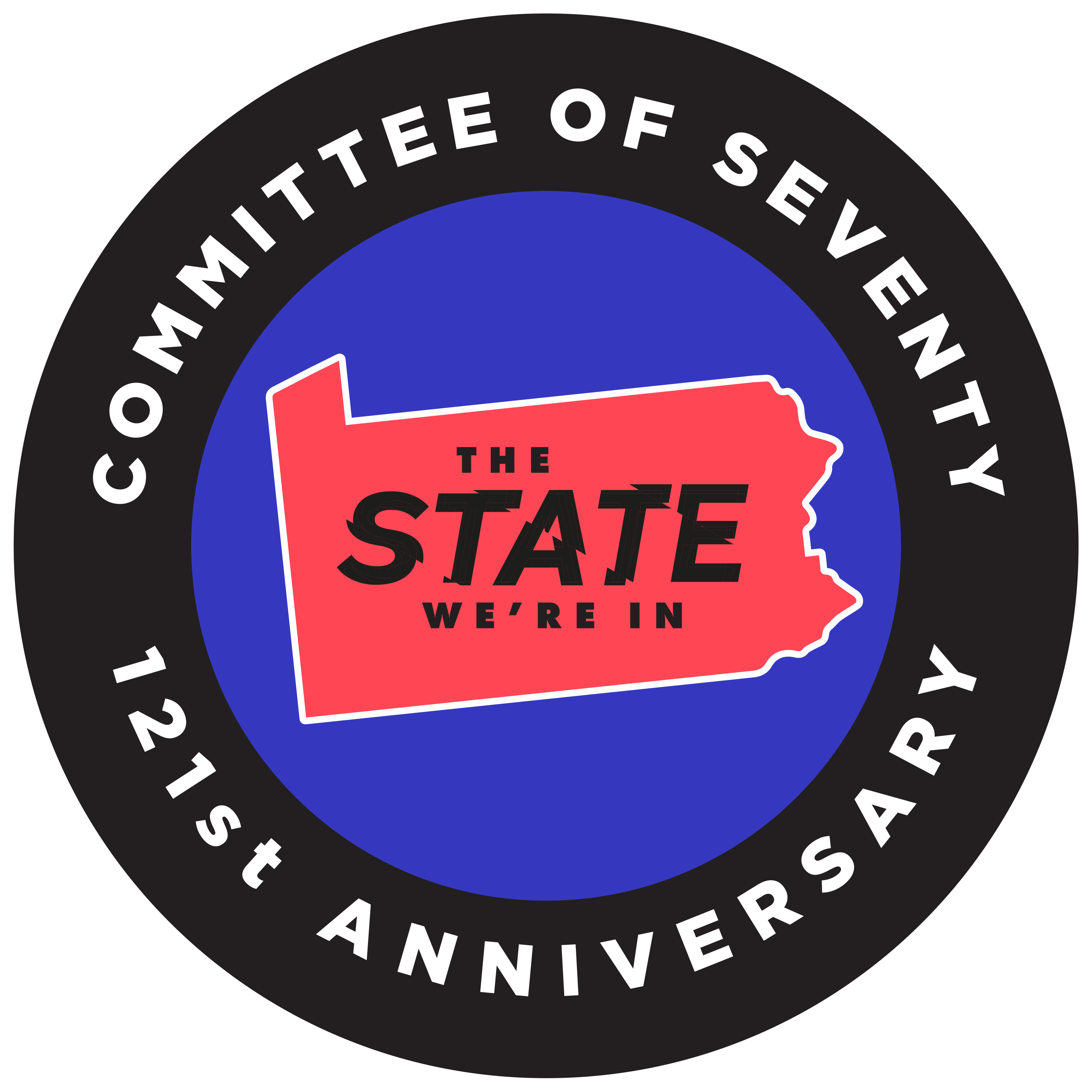 The State We're In: Committee of Seventy 121st Anniversary Event - logo